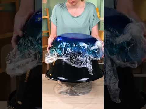 I Made a Beautiful Miniature Fountain with Epoxy Resin! 💦✨