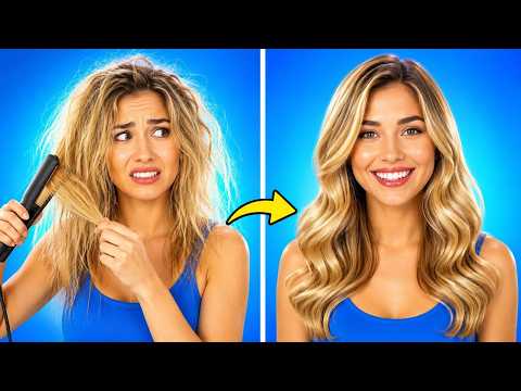 1-Minute Hair Hacks for Gorgeous Hair! ✨💇‍♀️