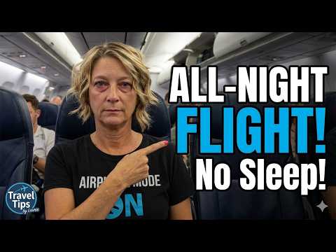 5 Red Eye Flight Tips Needed Overnight and When You Land