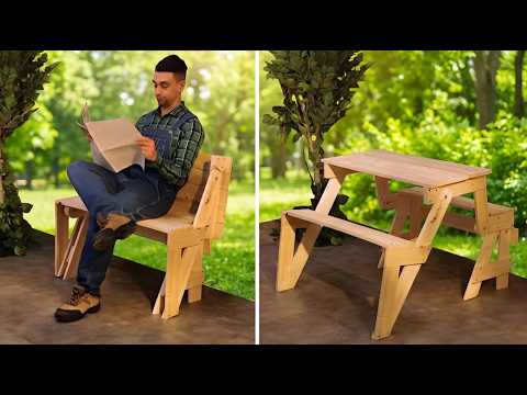 DIY Furniture for Small Places. Transformations for Masters