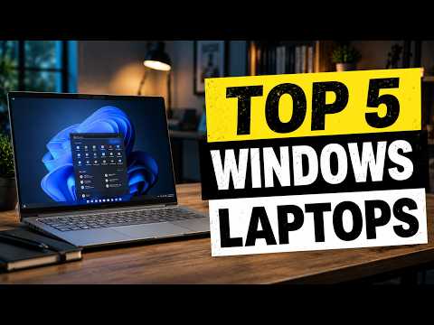 Top 5 BEST Windows Laptops of (2026) | Don't Buy Until You Watch!