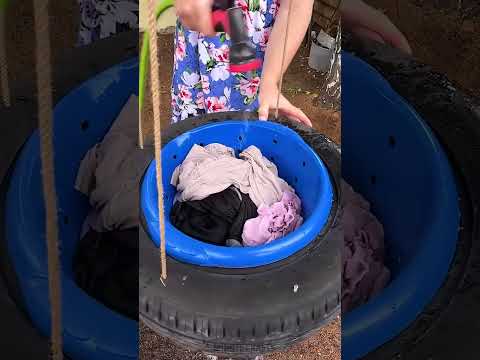 From Tire to Washing Machine 🤯🛞➡️🧺