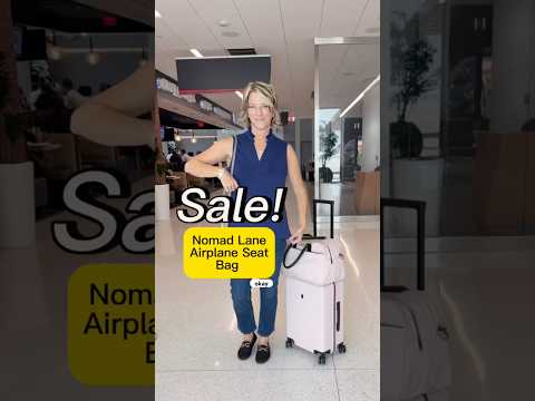 Under Seat Bento Bag for Flights is on Sale Today #travelbag