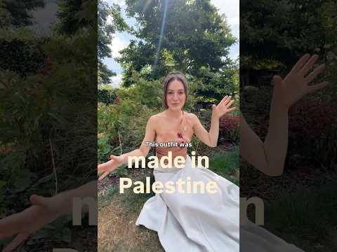 made in Palestine?! 🇵🇸 #palestine #fashionshorts