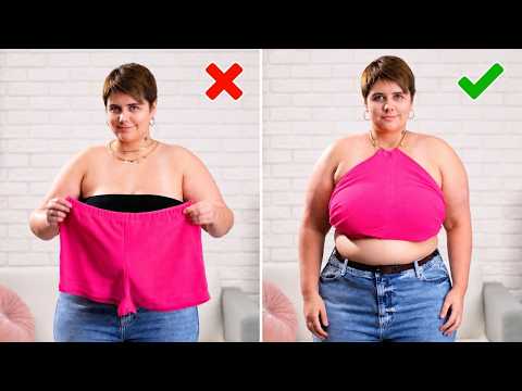 Fashion Hacks to Make Your Clothes Fit Perfectly! ⭐