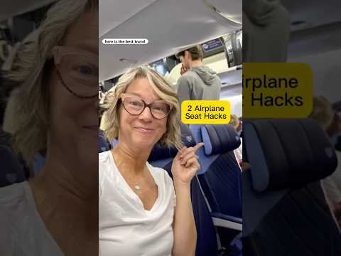 Travel Hacks for Lost Luggage or Sore Back Mid-Flight #travelhack