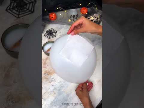 I Turned Paper Towels & Soap into a Spooky DIY Lamp! ⭐ 👻