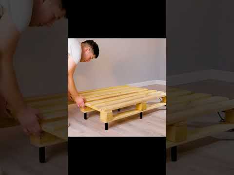 🛏️ Build a Stunning Pallet Bedroom on a Budget (Tutorial)