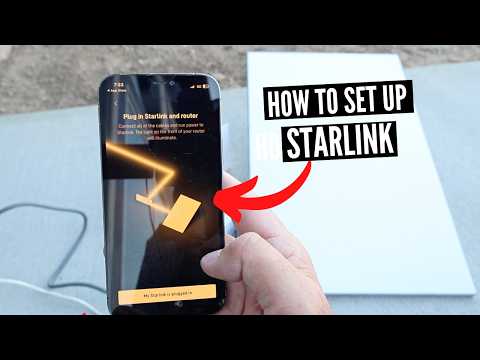 How To Set Up Starlink Internet