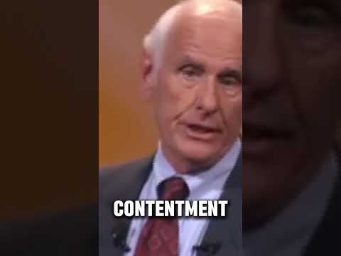 Contentment vs. Complacency: Know the Difference | Jim Rohn