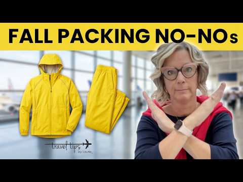 How to Pack Light for Fall Travel When the Forecast Calls for Rain