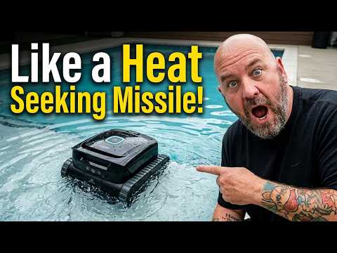 Robotic Pool Cleaner Test: Aiper Scuba V3 in Action!