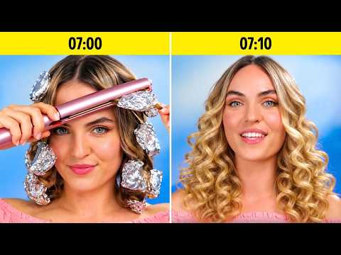 💇‍♀️ Hair Hacks for Busy Mornings & Lazy Evenings! ⭐