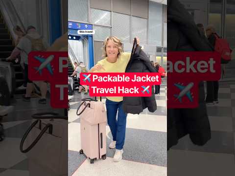 Stagnant Air Flow Travel Hack With My Jacket #travelhack