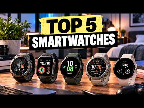 Top 5 BEST Smartwatches That You Can BUY On Amazon Right Now (2026)