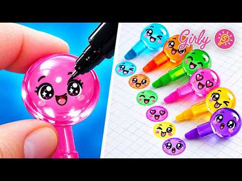 🌈 Trending Rainbow DIYs! Easy Crafts for School & Home ⭐