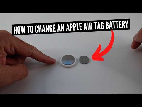 How To Change An Apple Air Tag Battery