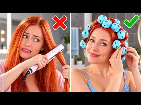 💄 Beauty Hacks for Lazy & Tired Days! ⭐