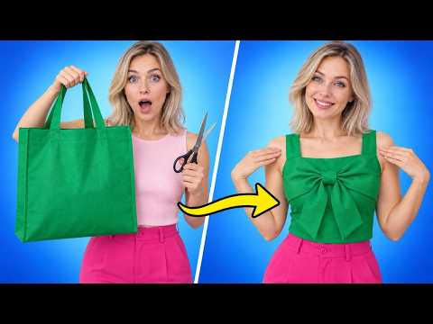 Turn Anything into Some AMAZING OUTFIT with These DIYs