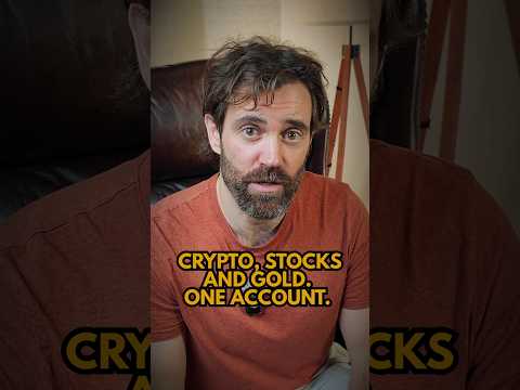 Crypto, stocks and gold. One account.