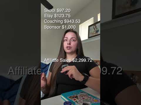 August 2026 biz income break down