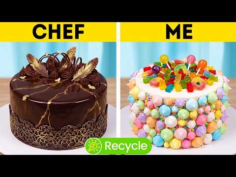 Epic Cake battle! Sweets recipes with Chocolate, Ice cream, Marshmallow