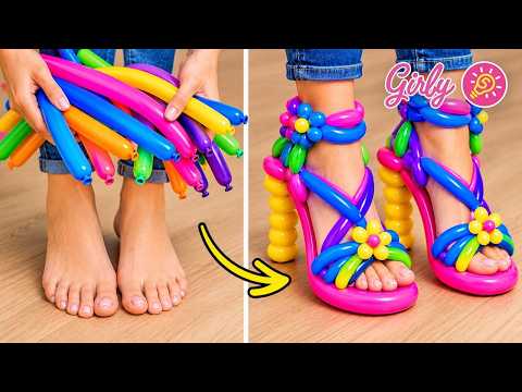 👠 🤯 The Wildest DIY Shoe Ideas You Can Recreate