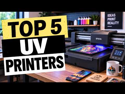 Top 5 BEST UV Printers in (2026) Don't BUY Until you Watch This!