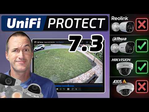 UniFi Protect 7.3 + ONVIF Cameras… Is It Finally Time?