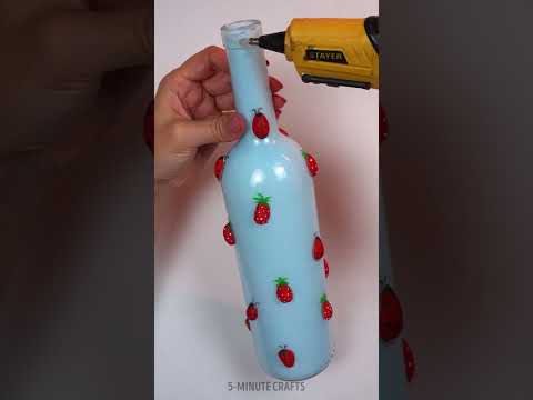 From Old Bottle to Stylish Decor — Easy DIY Home Projects ♻️✨