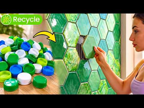 Upcycle Plastic Bottle Caps into Something Amazing